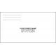No. 6-3/4 White Regular Envelope Template 2